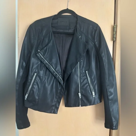 Faux Leather Jacket - Picture 2 of 6